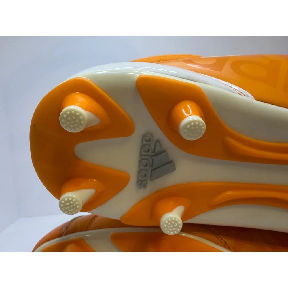 Adidas Malice Fly Cleats Football Size 13 Orange & White